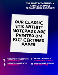 FSC® Certified Paper Unbranded Sales Sheet