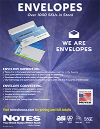 Branded Envelope Sales Sheet
