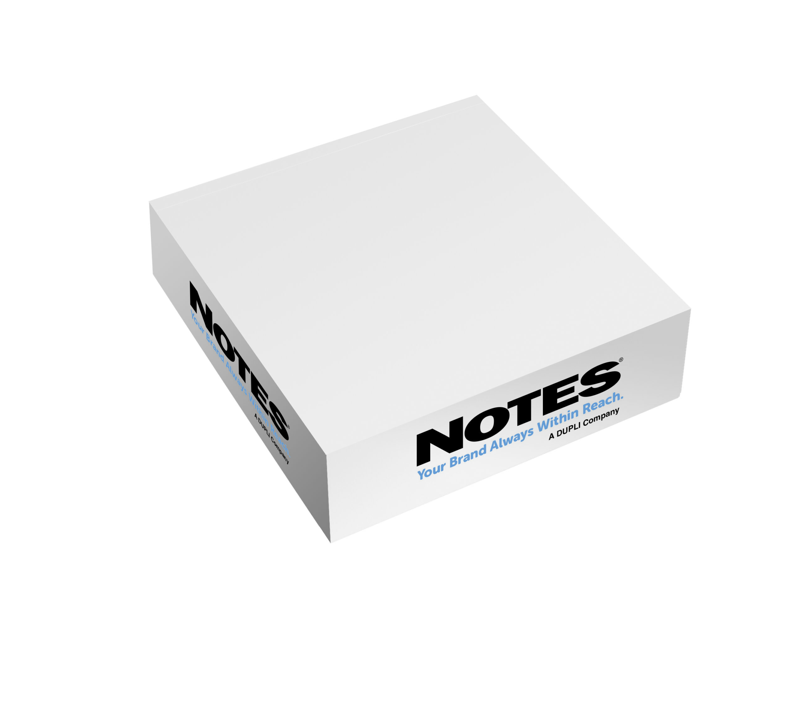 non-adhesive note cube half-size